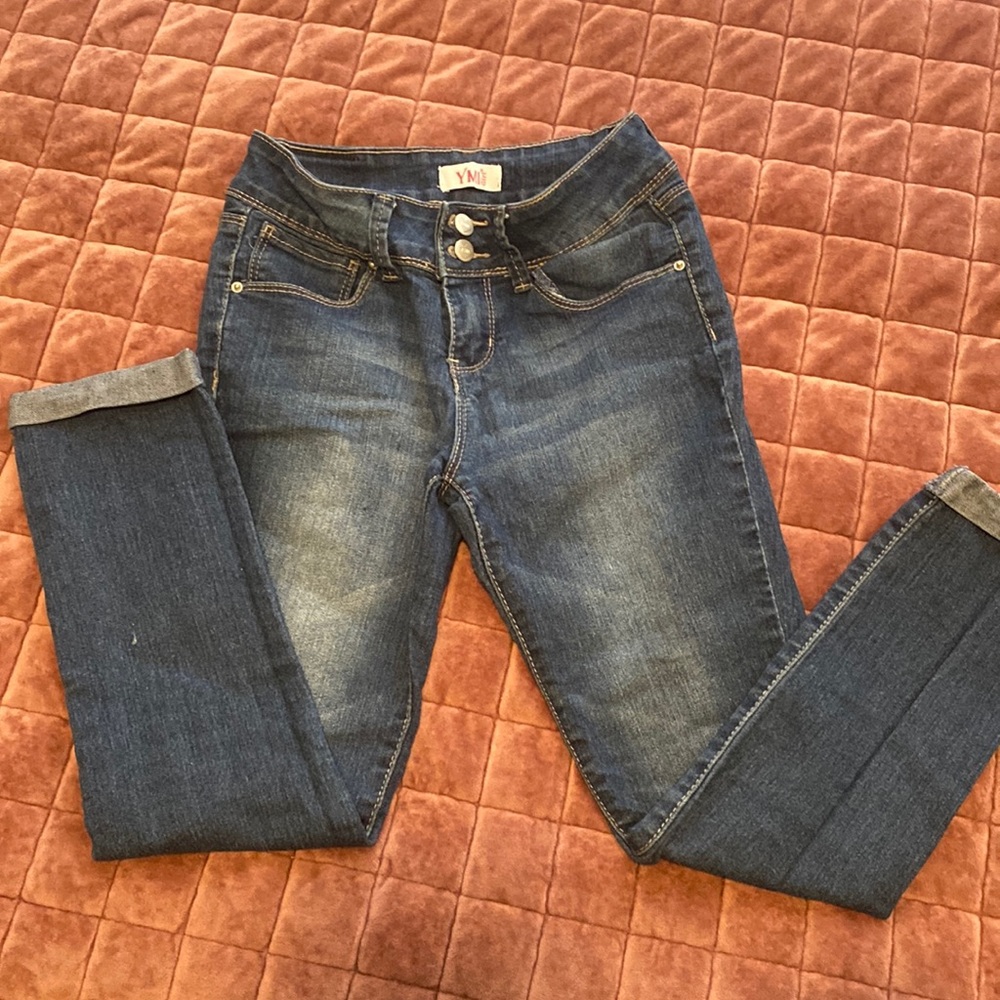 Yumi girls ankle jeans